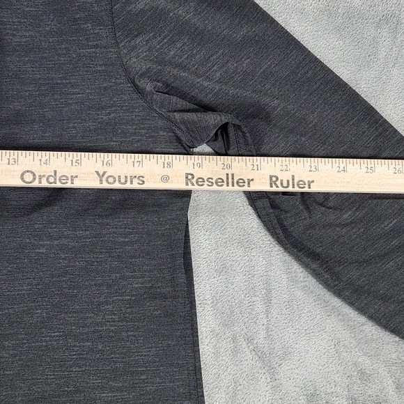 Rhone Shirt Mens Small Gray Commuter Slim Fit Stretch Italian Fabric Dress - Picture 9 of 13